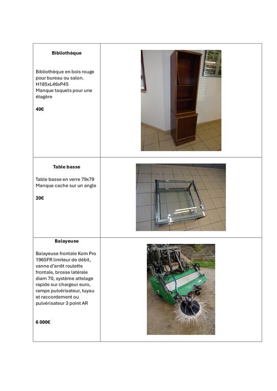 VENTE MATERIEL page 0001